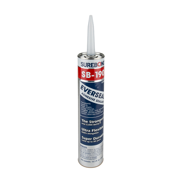 SUREBOND 60500137 EVERSEAL PICK-PROOF CLEAR ADHESIVE SEALANT SUREBOND 60500137 EVERSEAL PICK-PROOF CLEAR ADHESIVE SEALANT