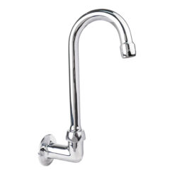 CHICAGO FAUCET 629-E3ABCP REMOTE BACK MOUNT RIGID / SWING GOOSENECK SPOUT