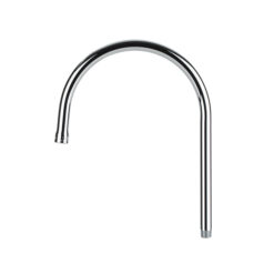 T & S BRASS 129X RIGID GOOSENECK SPOUT W/ 3/8” MPT THREADED BASE