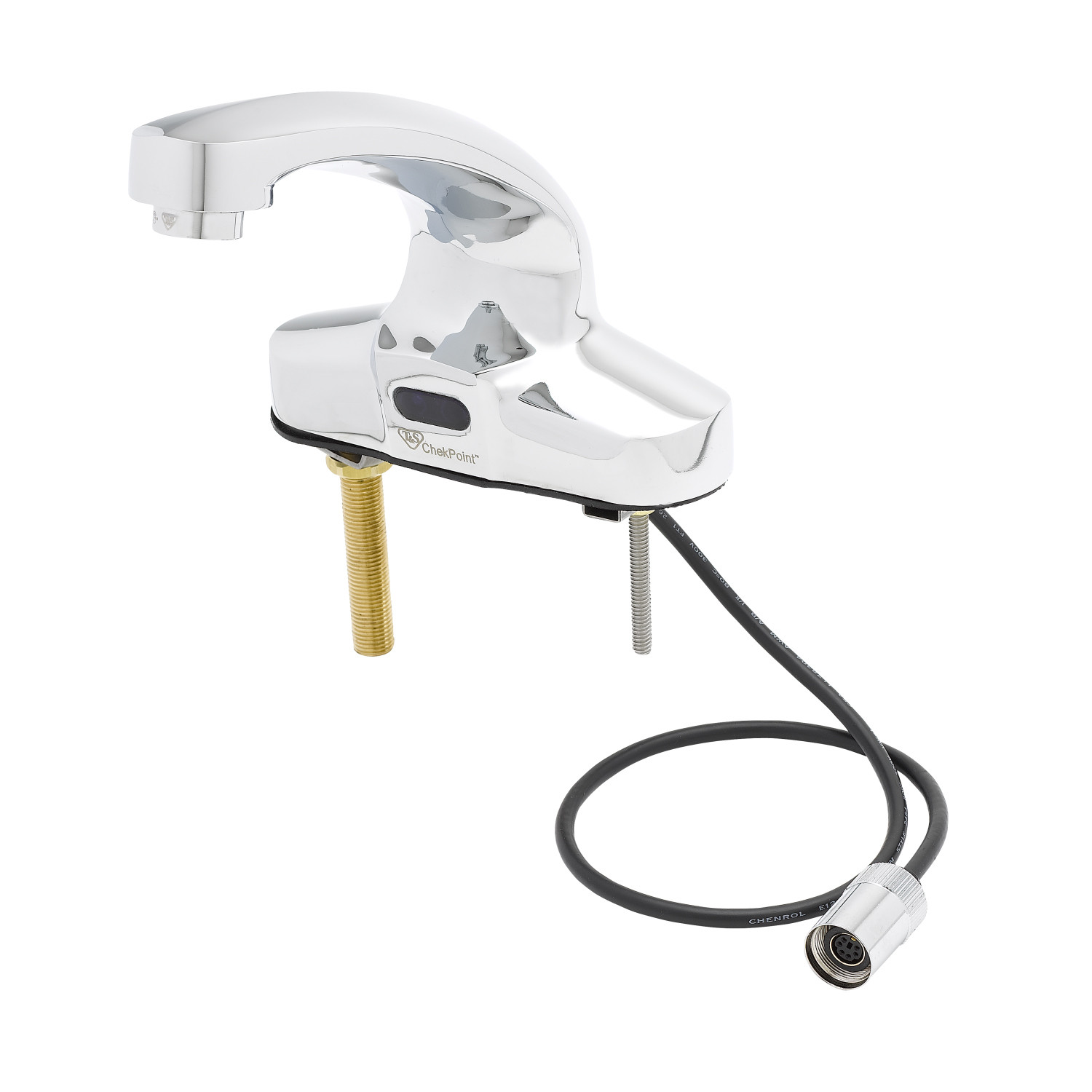 T & S BRASS EC-3104 2 HOLE 4” DECK MOUNT ELECTRONIC FAUCET 2.2 GPM VR AERATOR T & S BRASS EC-3104 2 HOLE 4” DECK MOUNT ELECTRONIC FAUCET 2.2 GPM VR AERATOR