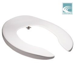 TOILET SEAT - REGULAR OPEN FRONT (WHITE)