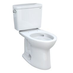 TOTO CST776CSG#01 1.6 GPF WHITE ELONGATED TANK TYPE CLOSET LESS SEAT