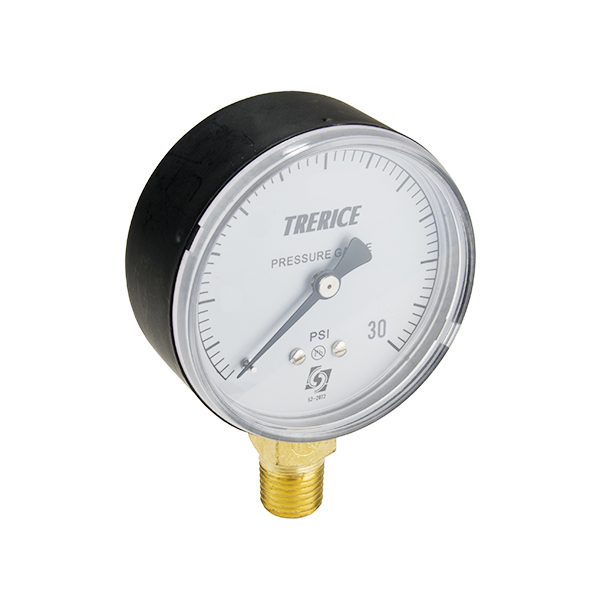 TRERICE 99301622 4.0" GAUGE 0-60 PSI 1/4" BOTTOM MT TRERICE 99301622 4.0" GAUGE 0-60 PSI 1/4" BOTTOM MT