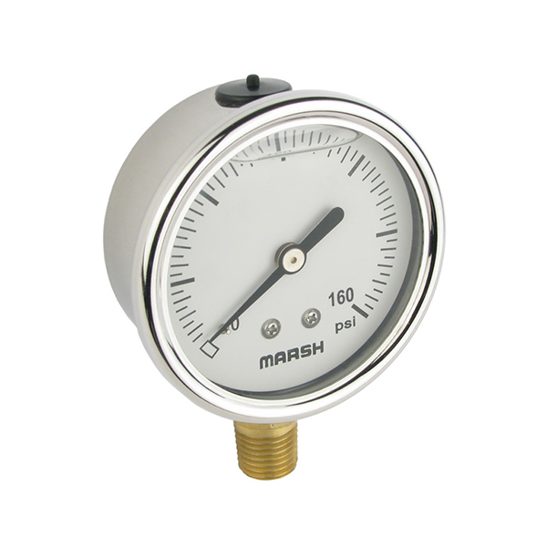 TRERICE LF25S-1LM 2.5" 0-60 S/S LIQ FILLED PRESSURE GAUGE 1/4” BOTTOM MT TRERICE LF25S-1LM 2.5" 0-60 S/S LIQ FILLED PRESSURE GAUGE 1/4” BOTTOM MT