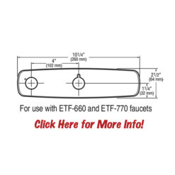 TRIM PLATE KIT - 8"