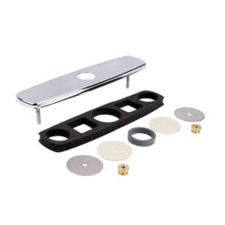 TRIM PLATE - SINGLE HOLE - 8"