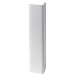 WALL PROTEX WX3-11929 2-1/2” X 4’ WHITE VINYL CORNER GUARD (NO FASTENERS)