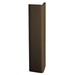 WALL PROTEX WX3-11933-SST 1-1/8” X 4’ BROWN VINYL CORNER GUARD W/ SELF ADHESIVE TAPE