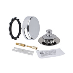 WATCO 948700-PP-CP-G-2P CHROME PLATED UNIVERSAL PUSH PULL TUB TRIM KIT