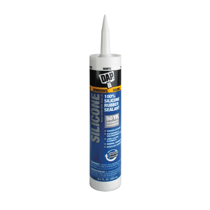 WHITE SILICONE SEALANT - 10 OZ WHITE SILICONE SEALANT - 10 OZ