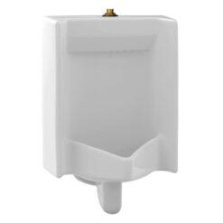 WHITE URINAL 0.5 GPF-3/4' TOP SPUD