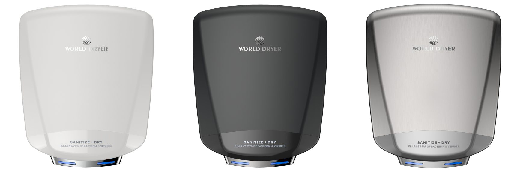 World Dryer Sanitizing Hand Dryers