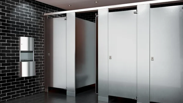 ASI stainless steel privacy partitions